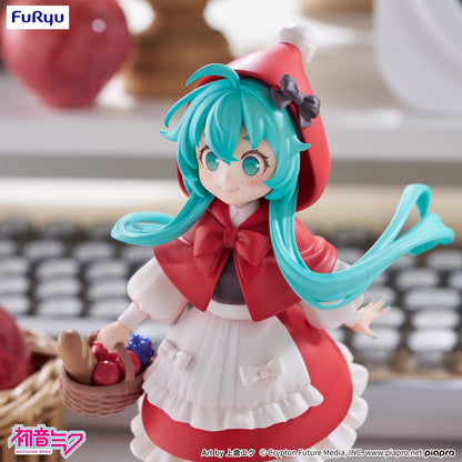 Hatsune Miku Desktop Fairy PVC-standbeeld Hatsune Miku Roodkapje Ver. 16 cm