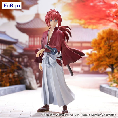 RUROUNI KENSHIN: Meiji Kenkaku Romantan Trio-try-it PVC standbeeld Kenshin Himura 19 cm