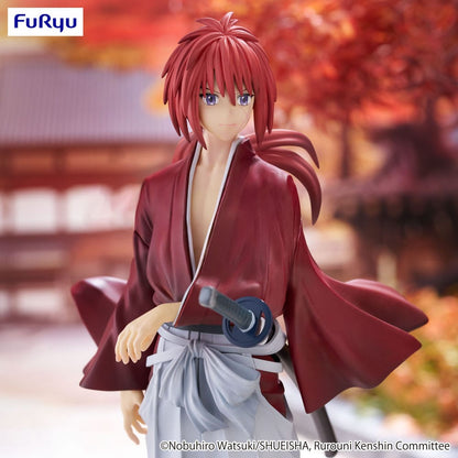 RUROUNI KENSHIN: Meiji Kenkaku Romantan Trio-try-it PVC standbeeld Kenshin Himura 19 cm