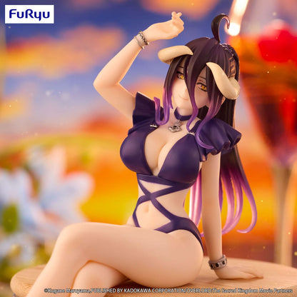 Overlord Noodle Stopper PVC Standbeeld Albedo Badpak Donkerpaarse kleur Ver. 16 cm