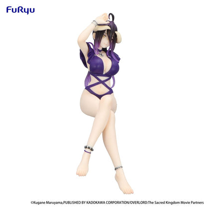 Overlord Noodle Stopper PVC Standbeeld Albedo Badpak Donkerpaarse kleur Ver. 16 cm