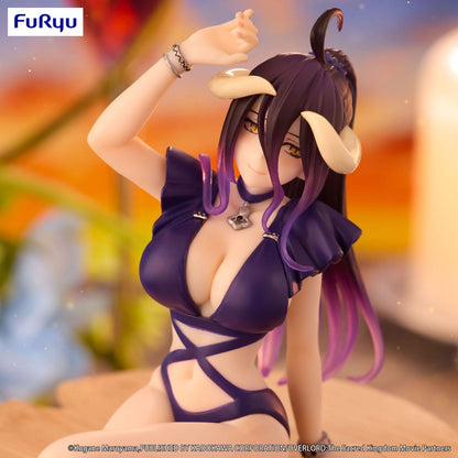 Overlord Noodle Stopper PVC Standbeeld Albedo Badpak Donkerpaarse kleur Ver. 16 cm