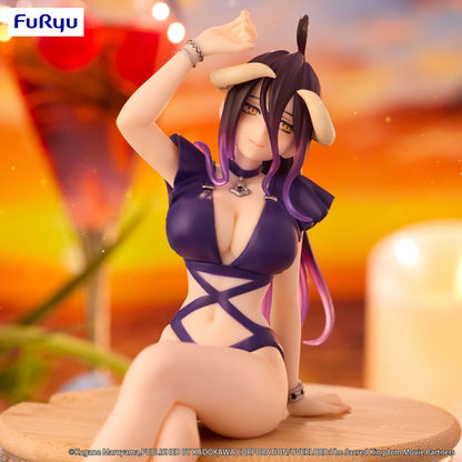 Overlord Noodle Stopper PVC Standbeeld Albedo Badpak Donkerpaarse kleur Ver. 16 cm