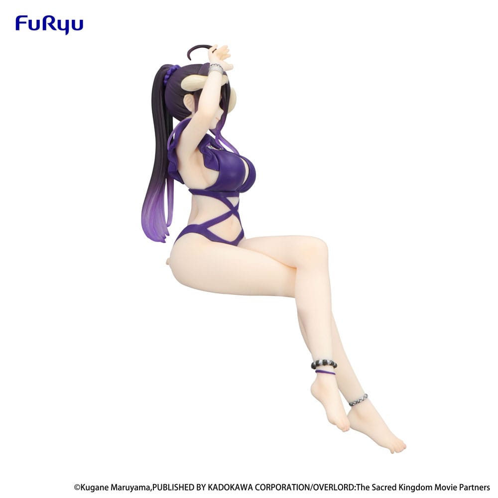 Overlord Noodle Stopper PVC Standbeeld Albedo Badpak Donkerpaarse kleur Ver. 16 cm