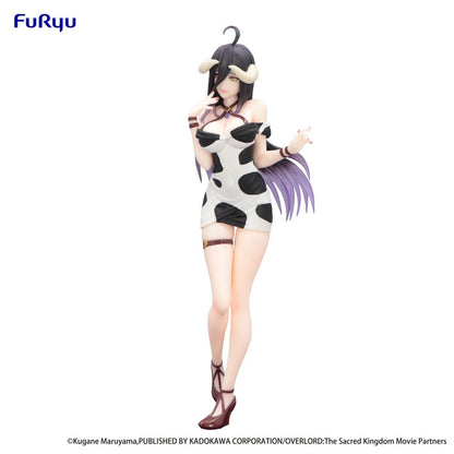 Overlord Trio-Try-iT PVC-standbeeld Albedo mini-jurk Koepatroon Ver. 21 cm