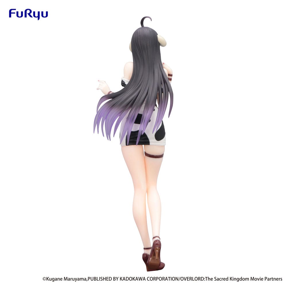 Overlord Trio-Try-iT PVC-standbeeld Albedo mini-jurk Koepatroon Ver. 21 cm
