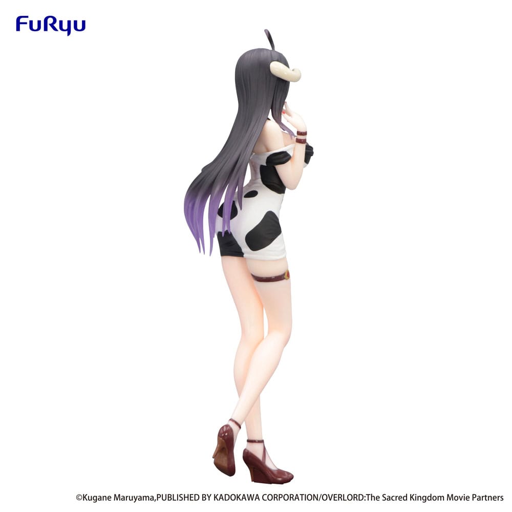 Overlord Trio-Try-iT PVC-standbeeld Albedo mini-jurk Koepatroon Ver. 21 cm