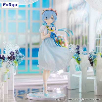 Re:Zero Startend leven in een andere wereld Trio-Try-iT PVC Beeld Rem Bruidsmeisje 21 cm