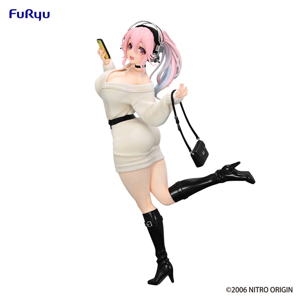 Super Sonico Trio-Try-iT PVC-beeld Winter Memory Ver. 21 cm