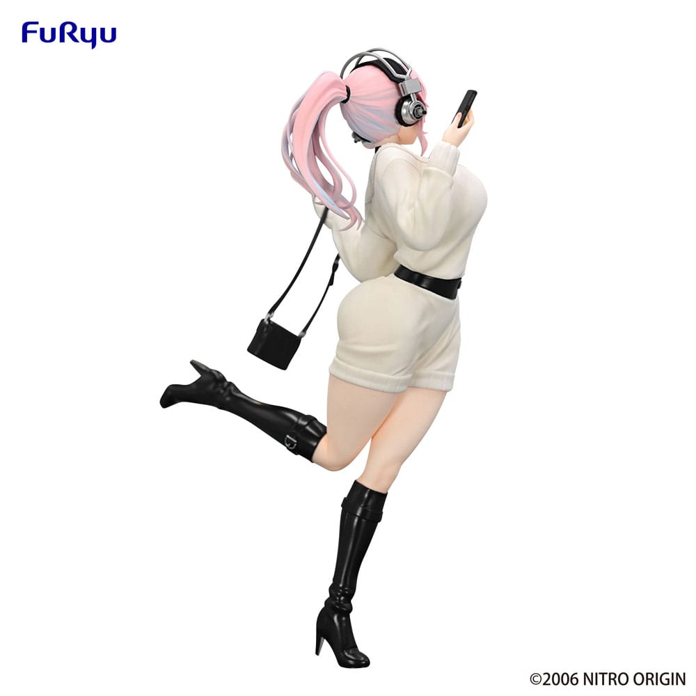 Super Sonico Trio-Try-iT PVC-beeld Winter Memory Ver. 21 cm