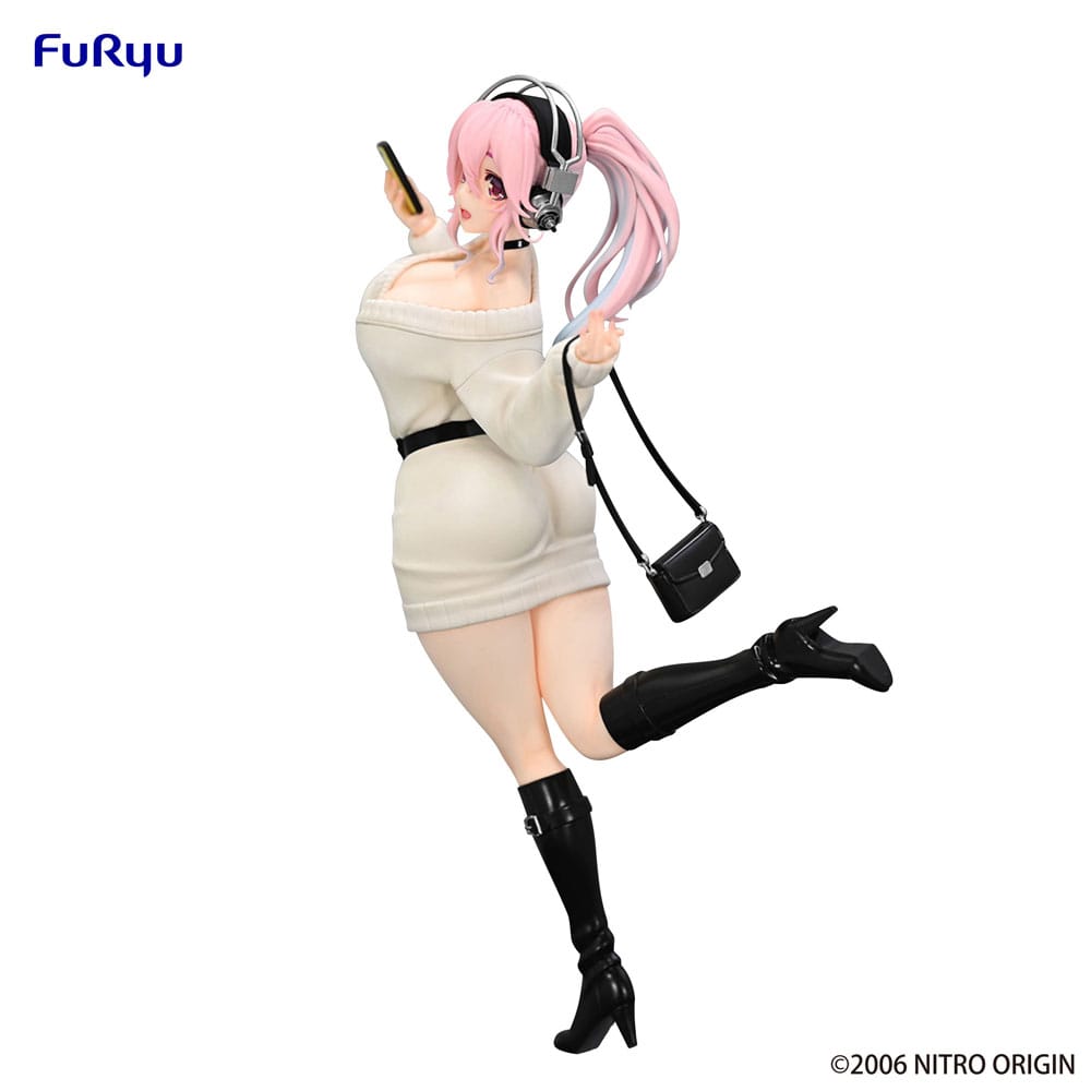 Super Sonico Trio-Try-iT PVC-beeld Winter Memory Ver. 21 cm