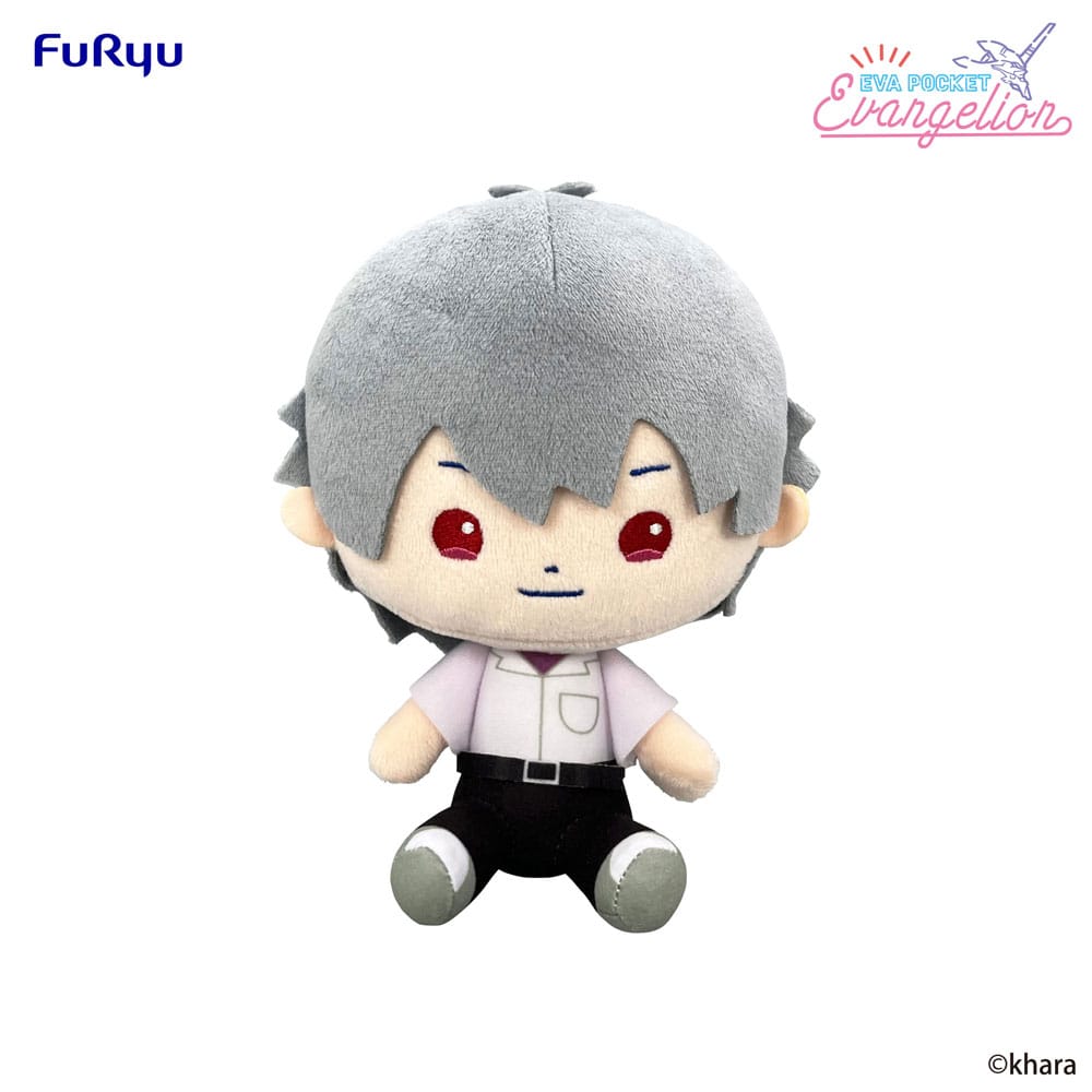 Neon Genesis Evangelion Eva Pocket Pluche Figuur Kaworu 17 cm