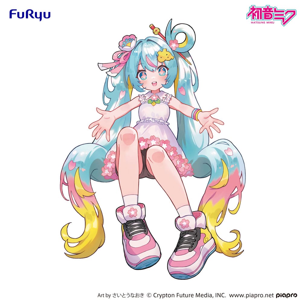 Hatsune Miku Noodle Stop PVC Beeldje Hatsune Miku 10e Verjaardag 14 cm