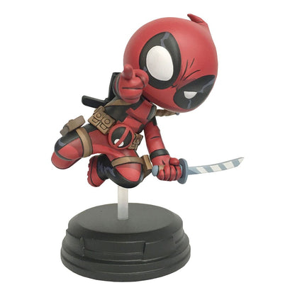Marvel Geanimeerd Beeld Deadpool (Springend) 18 cm