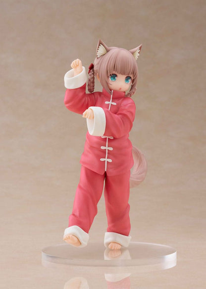 Mijn kat is een Kawaii Girl Palette Dress-Up Collection Statue Kinako Nyang Fu Ver. 15 cm