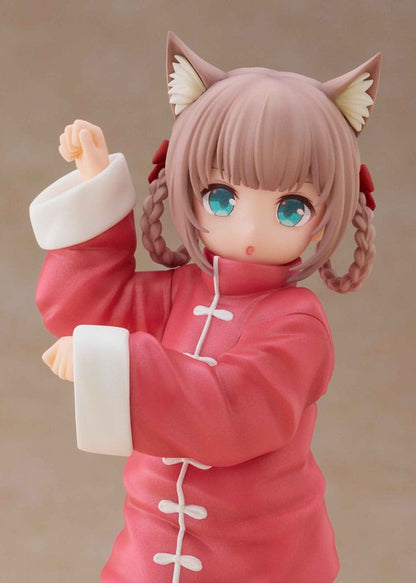 Mijn kat is een Kawaii Girl Palette Dress-Up Collection Statue Kinako Nyang Fu Ver. 15 cm