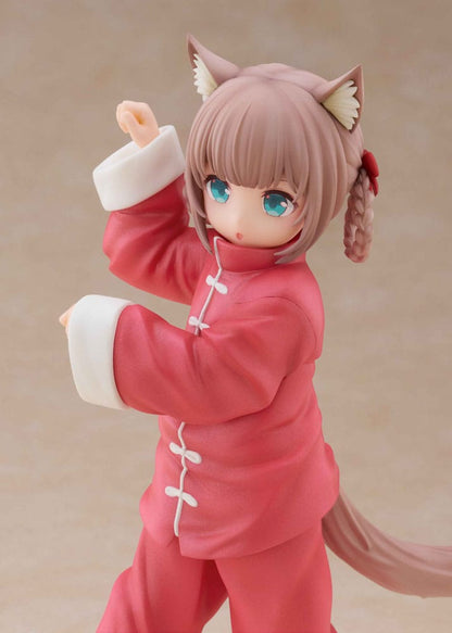 Mijn kat is een Kawaii Girl Palette Dress-Up Collection Statue Kinako Nyang Fu Ver. 15 cm