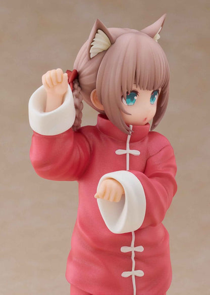 Mijn kat is een Kawaii Girl Palette Dress-Up Collection Statue Kinako Nyang Fu Ver. 15 cm