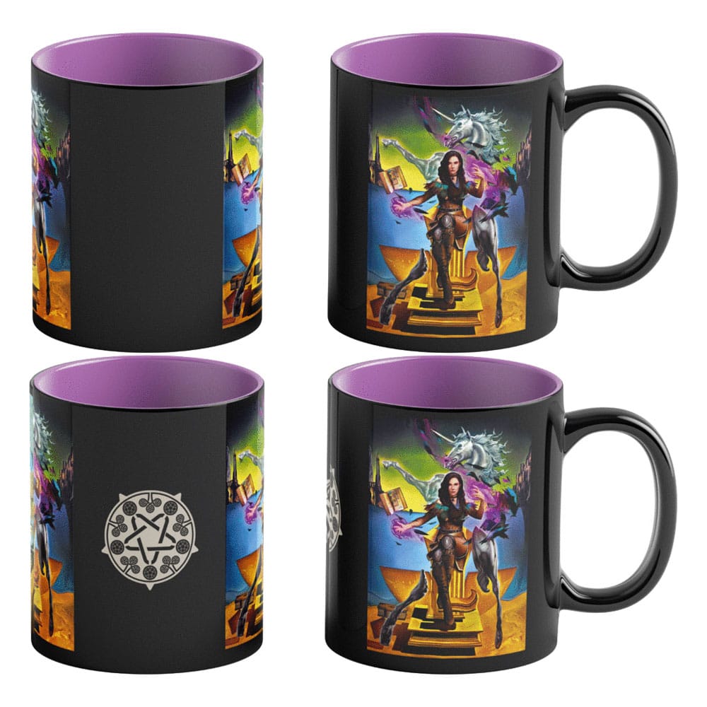 The Witcher III: Wild Hunt Game Art Chronicles Heat Change Mug Yennefer geïnspireerd door Salvador Dali 450 ml