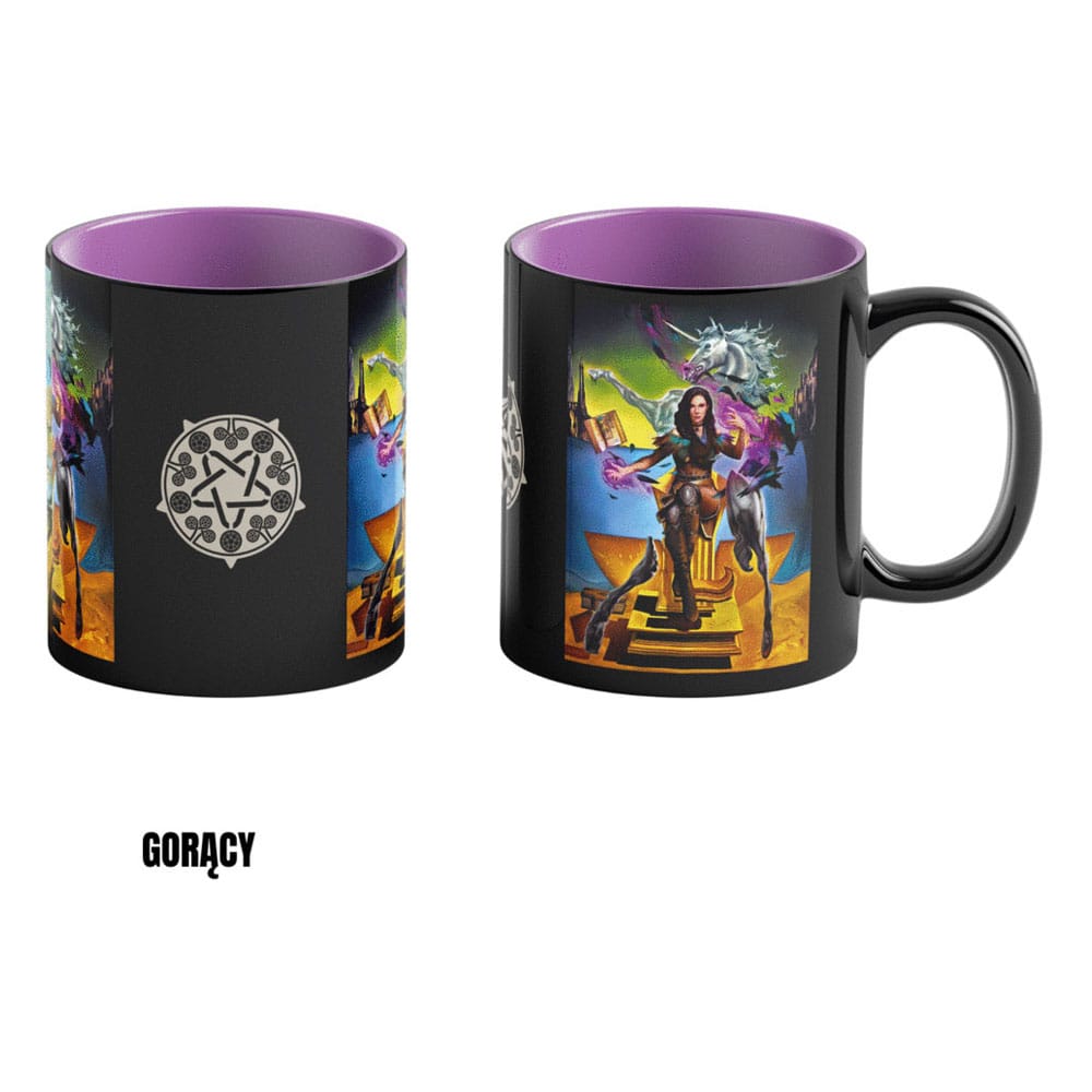 The Witcher III: Wild Hunt Game Art Chronicles Heat Change Mug Yennefer geïnspireerd door Salvador Dali 450 ml