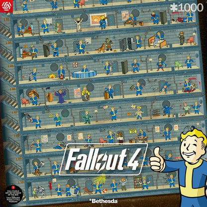 Fallout 4 Puzzle PERK -poster (1000 stuks)