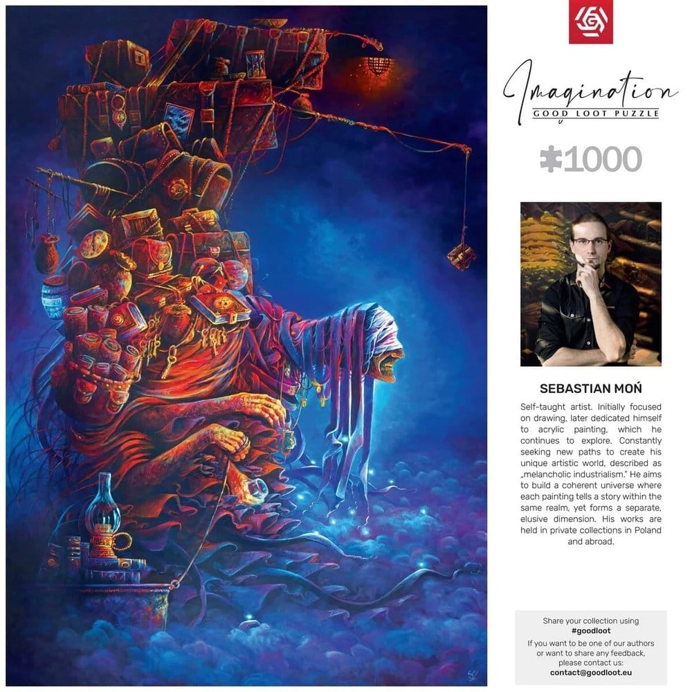 Imagination Series Puzzel Sebastian Mon Ciezar doswiadczen (1000 stukjes)
