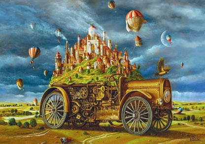 Imagination Series Puzzel Arkadiusz Dzielawski Wielka przeprowadzka (1000 stukjes)