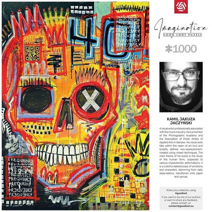 Imagination Series Puzzel Kamil Jakuza Jaczynski 40 HZ (1000 stukjes)
