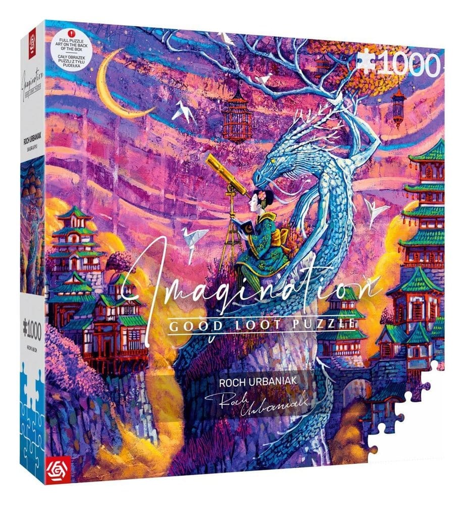 Imagination Series Puzzel Roch Urbaniak Sakura i Ryu (1000 stukjes)