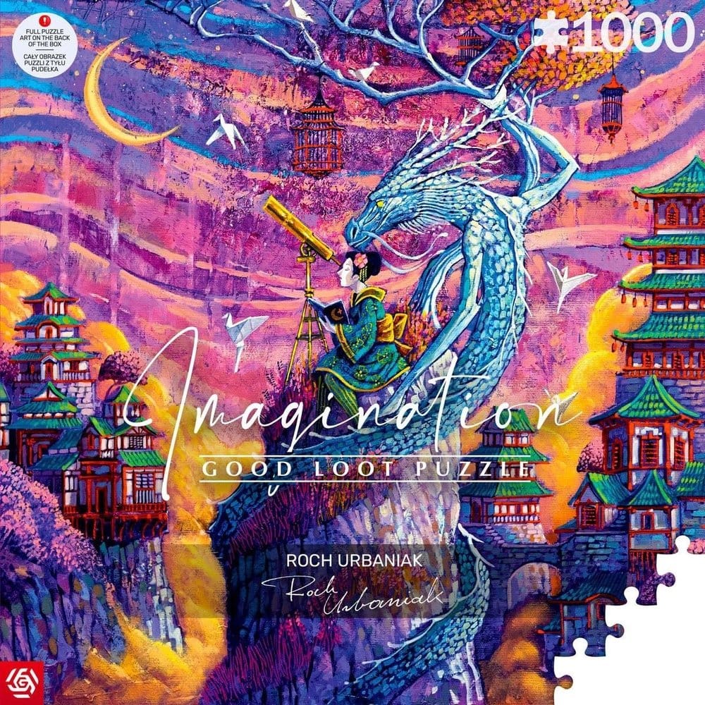 Imagination Series Puzzel Roch Urbaniak Sakura i Ryu (1000 stukjes)