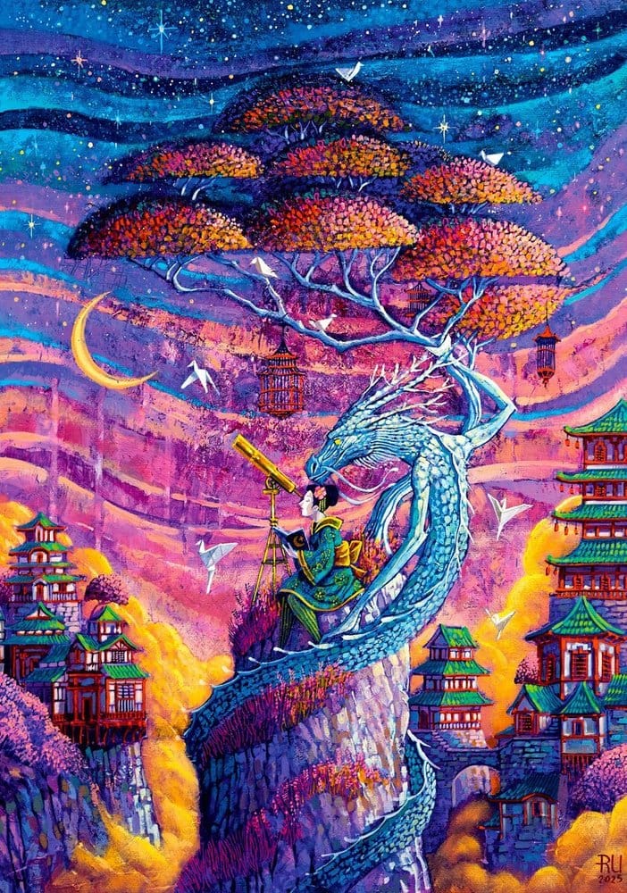 Imagination Series Puzzel Roch Urbaniak Sakura i Ryu (1000 stukjes)