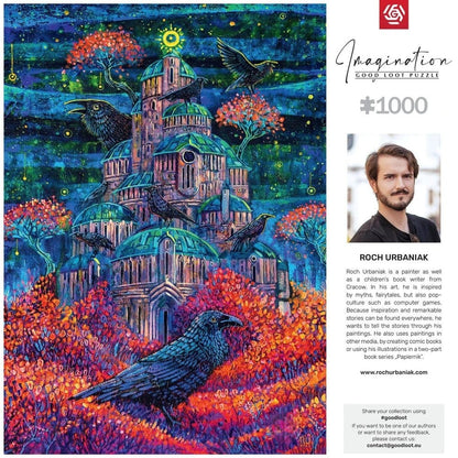 Imagination Series Puzzel Roch Urbaniak Twierdza Pani Kruków (1000 stukjes)