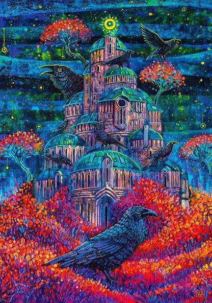 Imagination Series Puzzel Roch Urbaniak Twierdza Pani Kruków (1000 stukjes)