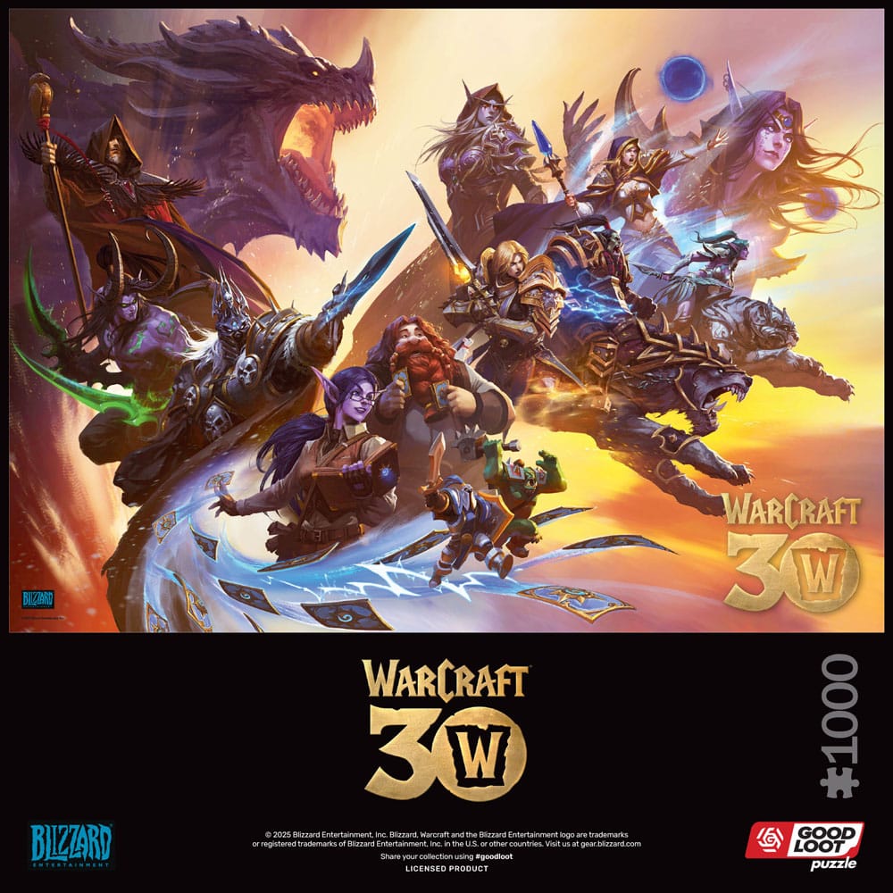 World of Warcraft Puzzel 30-jarig jubileum (1000 stukjes)