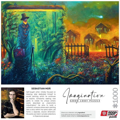 Imagination Series Puzzel Sebastian Mon Stationary Traveler II (1000 stukjes)