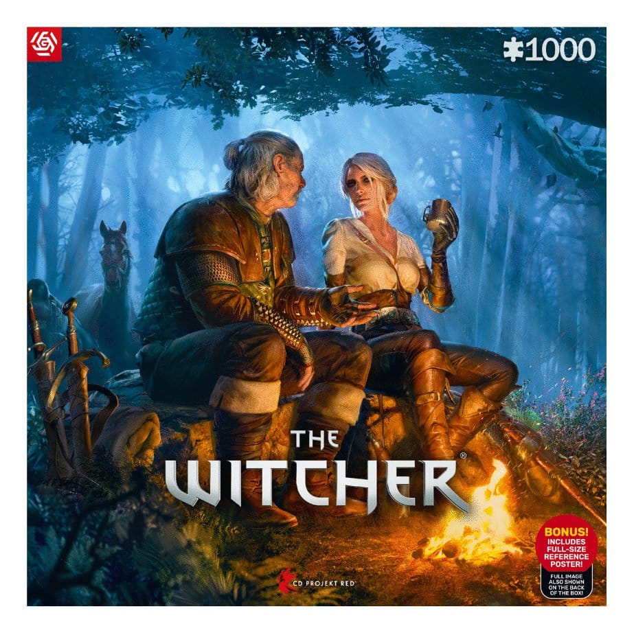 De Witcher-puzzelreis van Ciri (1000 stukjes)