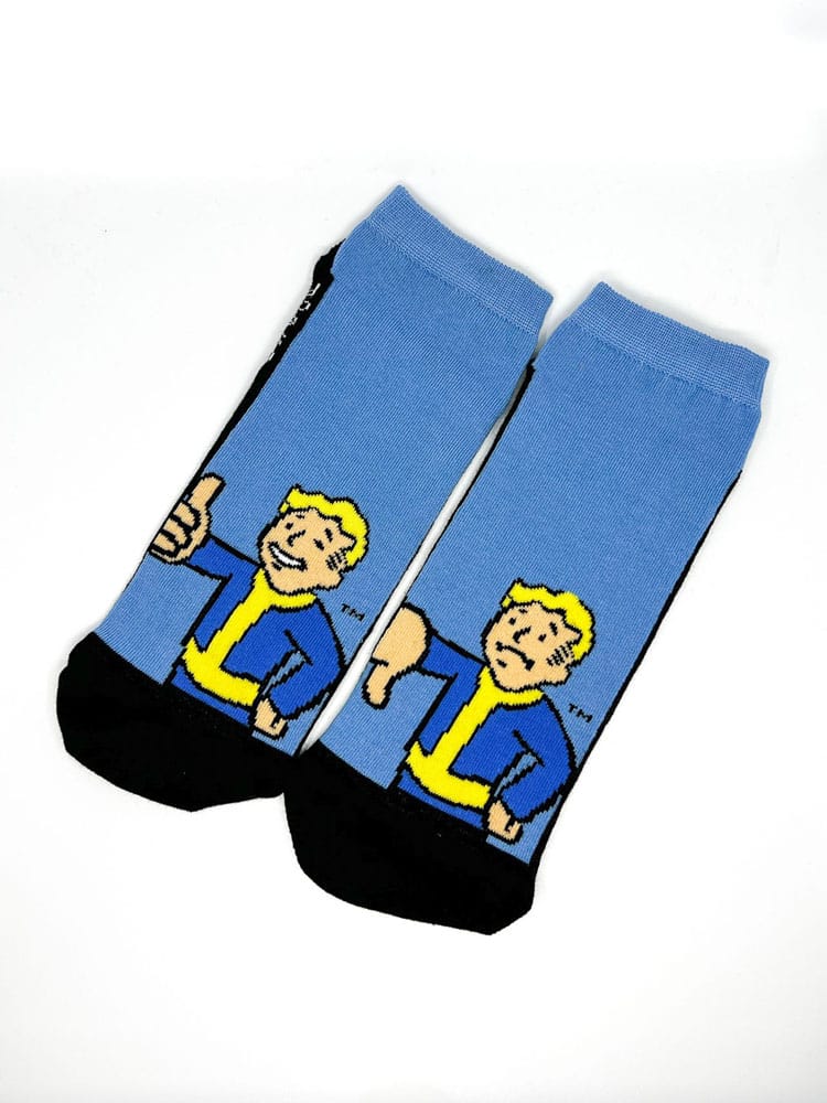 Fallout cadeauset Fallout Vault Loot Collection (puzzel, sokken, beeldje en sleutelhanger)