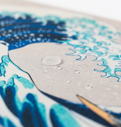 Hokusai The Great Wave of Kanagawa XL muismat 80 x 35 cm