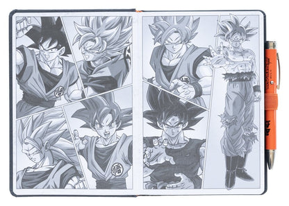 Dragon Ball Premium Notitieboek A5 met projectorpen Super Goku