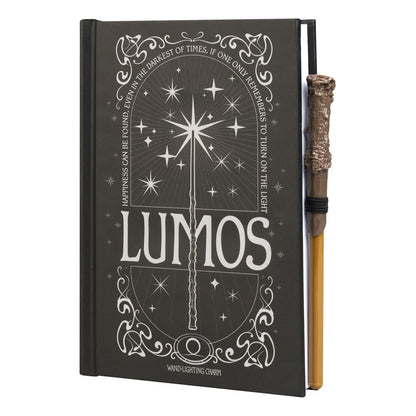 Harry Potter Premium Notitieboek A5 met Licht Lumos Maxima