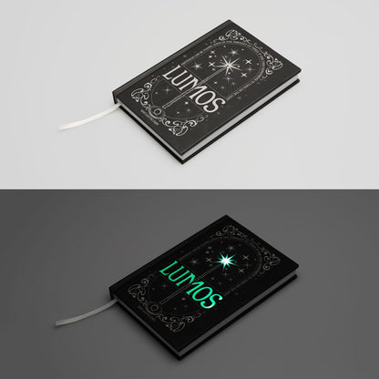 Harry Potter Premium Notitieboek A5 met Licht Lumos Maxima