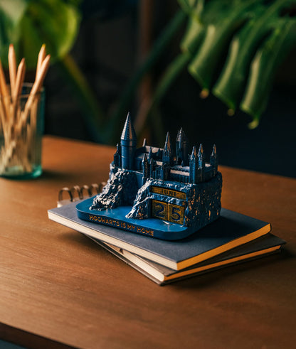 Harry Potter 3D eeuwigdurende kalender Zweinstein