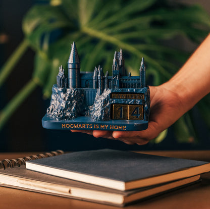 Harry Potter 3D eeuwigdurende kalender Zweinstein