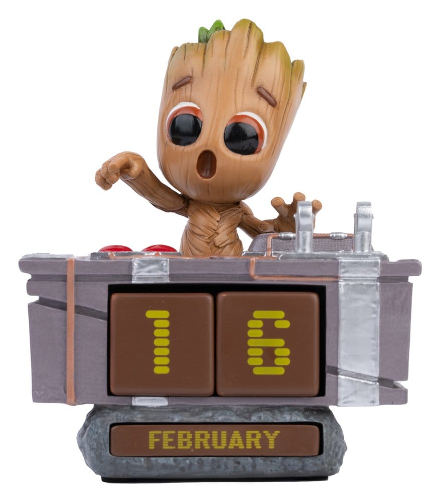 Marvel 3D Eeuwigdurende Kalender Groot Dood Knop 12 cm