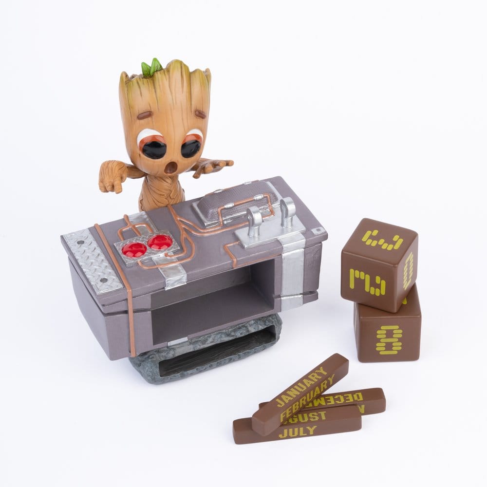 Marvel 3D Eeuwigdurende Kalender Groot Dood Knop 12 cm