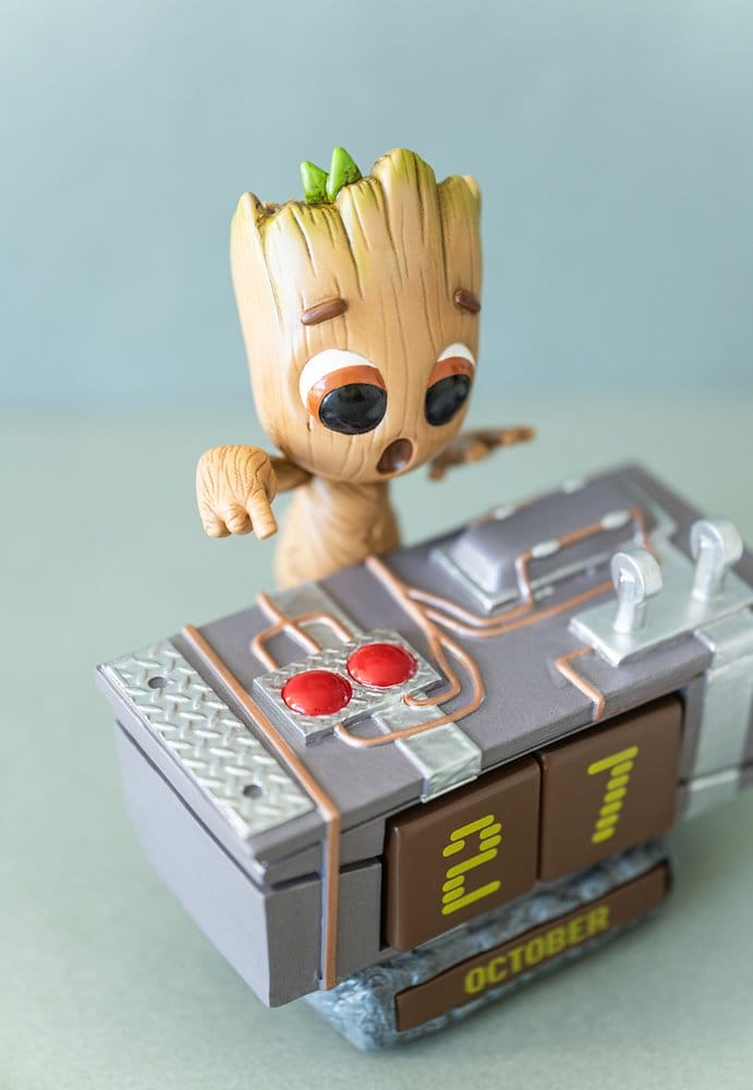 Marvel 3D Eeuwigdurende Kalender Groot Dood Knop 12 cm