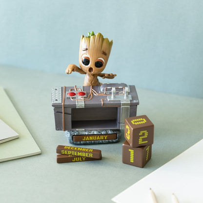 Marvel 3D Eeuwigdurende Kalender Groot Dood Knop 12 cm