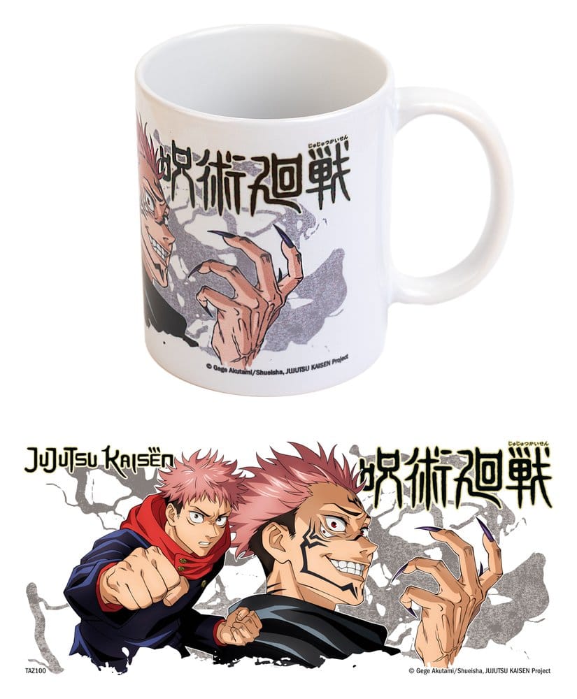 Jujutsu Kaisen Yuji en Sukuna mok 350 ml