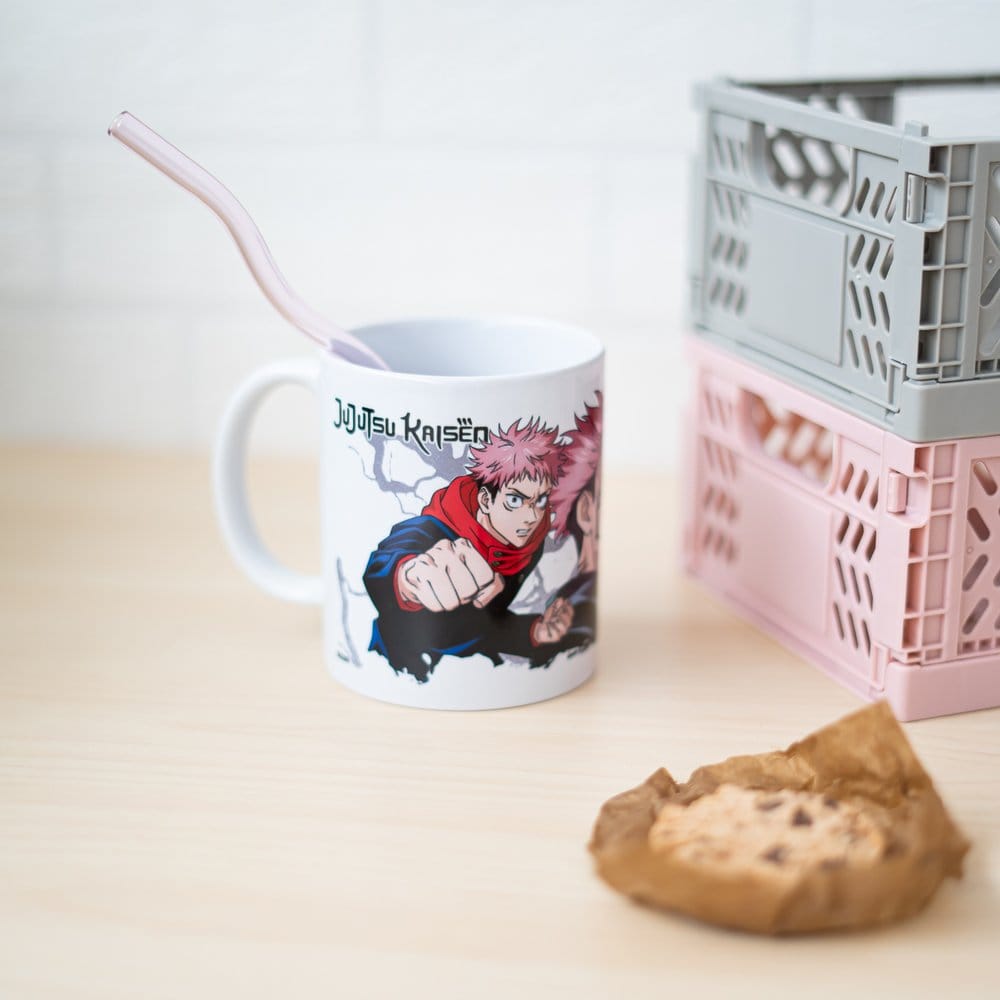 Jujutsu Kaisen Yuji en Sukuna mok 350 ml