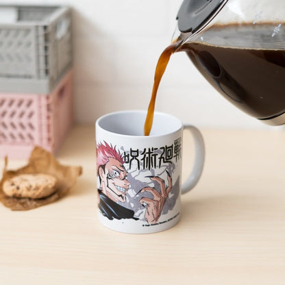 Jujutsu Kaisen Yuji en Sukuna mok 350 ml